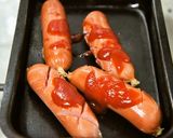パプリカパウダーdeピリ辛甘いウインナー作り方3写真