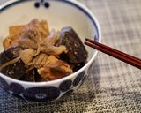 なすと厚揚げの胡麻味噌炒め煮作り方5写真