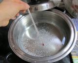 葉わさびの三杯酢漬け作り方3写真