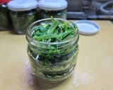 葉わさびの三杯酢漬け作り方5写真