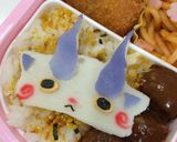 キャラ弁 かんたんコマさん♡妖怪ウォッチ作り方8写真
