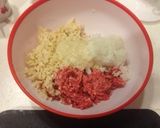簡単たけのこ料理＊たけのこハンバーグ作り方3写真