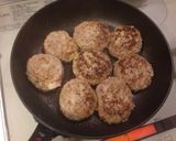 簡単たけのこ料理＊たけのこハンバーグ作り方5写真