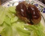 簡単たけのこ料理＊たけのこハンバーグ作り方7写真