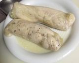 蒸し鶏の炒めトマトドレッシングがけ作り方7写真