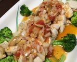 蒸し鶏の炒めトマトドレッシングがけ作り方9写真