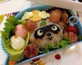 たぬきのお月見弁当…♩作り方1写真
