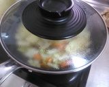 肉団子とキャベツとにんじんの蒸し煮作り方5写真