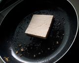 豆腐と絹さやの炒め物作り方2写真