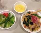 生ハムとナスのクレイジー塩パスタ作り方8写真