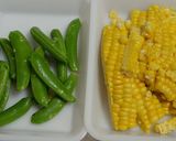 豚肉ととうもろこしのかき揚げ作り方2写真