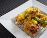 豚肉ととうもろこしのかき揚げ作り方3写真
