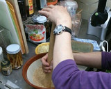[いとう家の厨房]姫皮のゴマ味噌あえ作り方4写真