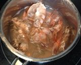 エビとグリンピースのトマトクリームパスタ作り方1写真