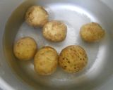 新じゃが芋のソースマヨネーズ和え作り方4写真