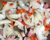 ナシゴレン風焼肉のタレ風炒飯作り方2写真