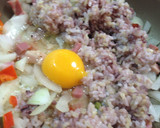 ナシゴレン風焼肉のタレ風炒飯作り方3写真