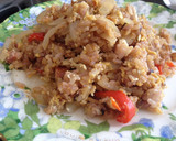 ナシゴレン風焼肉のタレ風炒飯作り方5写真