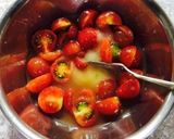 トマトの蜂蜜レモンマリネ作り方3写真