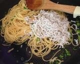 しらす和風パスタ ♡作り方5写真
