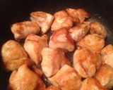 照り焼きチキン☆キムチマヨソース作り方4写真