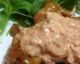 照り焼きチキン☆キムチマヨソース作り方7写真