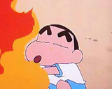 漫画風 キャラ弁 クレヨンしんちゃん作り方1写真