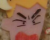 漫画風 キャラ弁 クレヨンしんちゃん作り方4写真