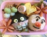 キャラ弁パンダ作り方5写真