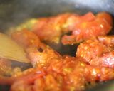 鯖竜田の焼きトマトがけ。作り方10写真