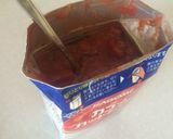 カニ缶とアイスプラントのトマト冷製パスタ作り方1写真