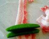 スナップえんどうの肉巻きΨ(‾∇‾)Ψ作り方1写真