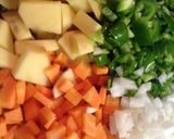 キーマカレー٩(*❛⊰❛)ʓਡ～❤作り方1写真