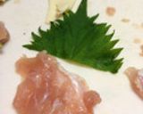 鳥肉チーズ大葉巻作り方1写真