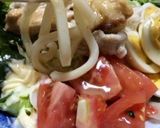 さっぱり〜☆乗せるだけサラダうどん作り方5写真