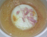 レンジで簡単†丸ごと新玉ねぎのスープご飯作り方2写真