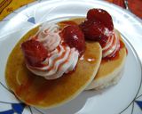 米粉のふわふわパンケーキ★イチゴソース作り方9写真