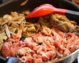 豚肉と蕗とごぼうの炒め物作り方5写真