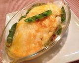 スナップエンドウの春野菜マヨグラタン作り方7写真