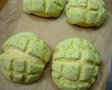 実は簡単クッキー＋ロールパン＝メロンパン作り方17写真