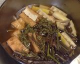 ワラビと絹揚げの炊き合わせ作り方13写真
