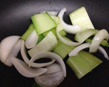 牛乳で！青梗菜とろとろクリーム煮うどん⁂作り方3写真