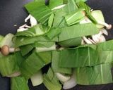 牛乳で！青梗菜とろとろクリーム煮うどん⁂作り方4写真