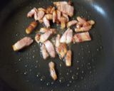 もやしとベーコンの炒め物作り方2写真