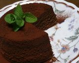 ディナー用チョコレートケーキ♬作り方14写真