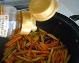 ✿きんぴら✿新にんじんと新ごぼう香りよく作り方6写真