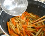 ✿きんぴら✿新にんじんと新ごぼう香りよく作り方5写真