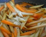✿きんぴら✿新にんじんと新ごぼう香りよく作り方4写真