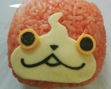 妖怪ウォッチ 簡単 キューブ キャラ弁作り方6写真
