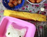 キティちゃん弁当♪作り方1写真